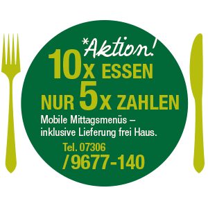 Aktuelle Rabattaktion: 10x genießen, nur 5x zahlen.